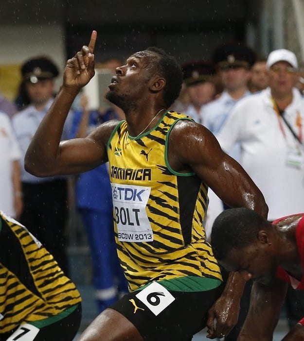 Usain Bolt Moscow 2013 World Championships 3